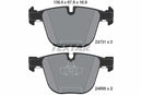 BMW Brake Pad Set Rear
