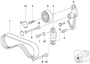 BMW Porsche Volvo V-Ribbed Belt 