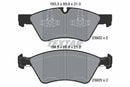 Mercedes-Benz Brake Pad Set Front