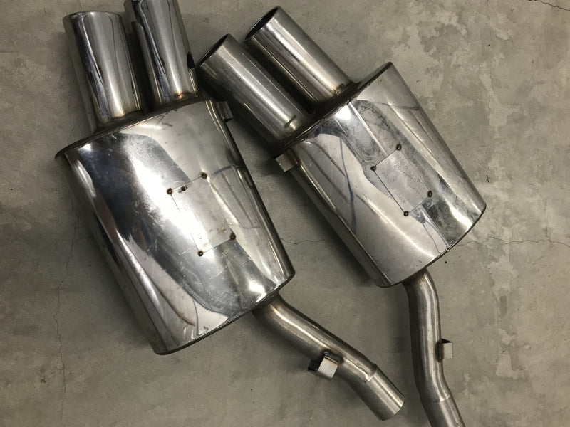 BMW Sports Silencer Exhaust Dual Tip Set