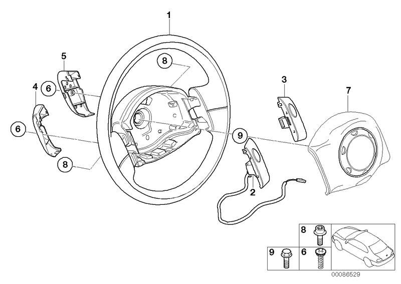 MINI Steering Wheel Leather