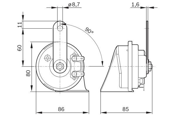 BMW Mercedes-Benz VW Air Horn Fanfare