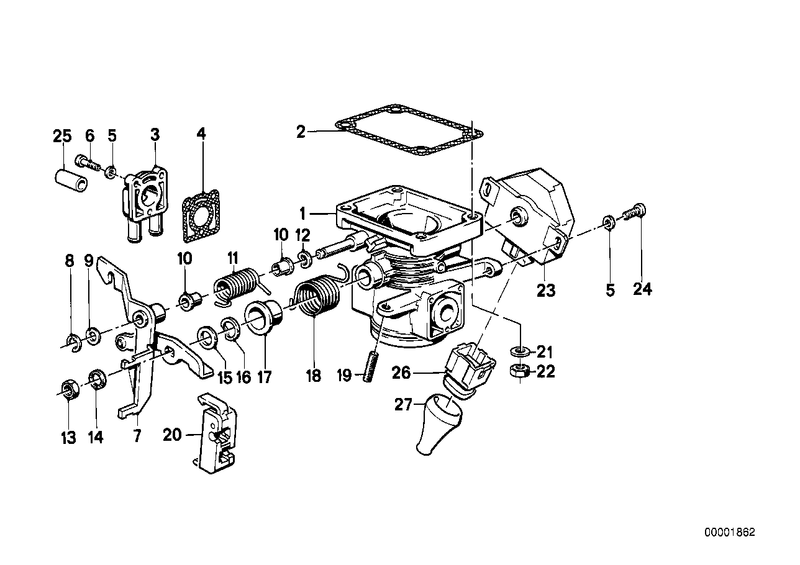 BMW Bush Throttle Housing Accelerator Pedal