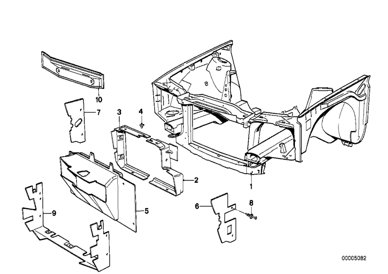 BMW Air Intake Tube Right