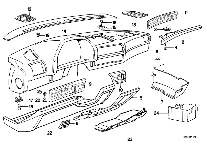 BMW Speaker Cover Left