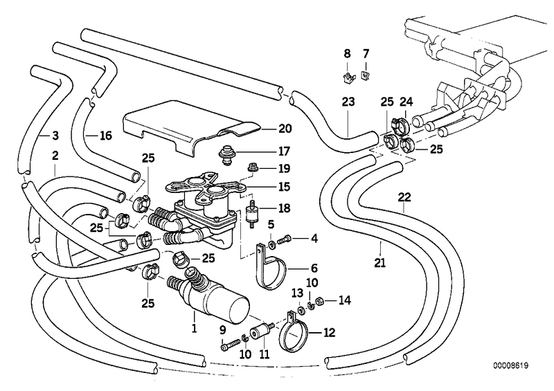 BMW Water Pump Vibration Damper