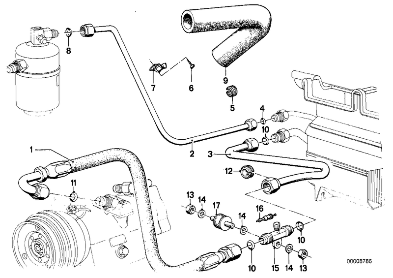 BMW Coolant Pipe Gasket