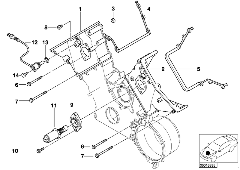 BMW Camshaft Solenoid Gasket