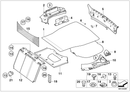 Genuine BMW Boot Trunk Cargo Net Hook