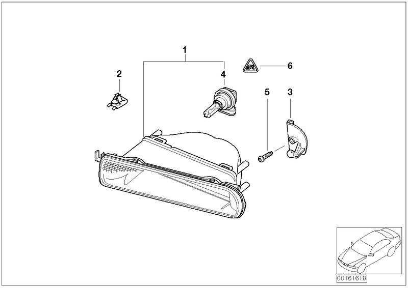 BMW Fog Lamp Clamp