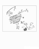 Mercedes-Benz Door Grab Handle Interior Front Right