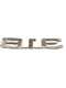 BMW Emblem Adhered Rear
