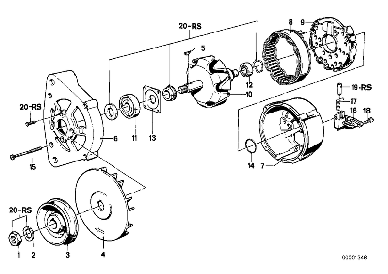 BMW Grooved Ball Bearing