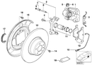 BMW Brake Dust Shield Gasket