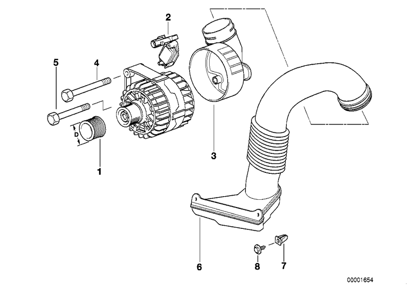 BMW Pulley Alternator