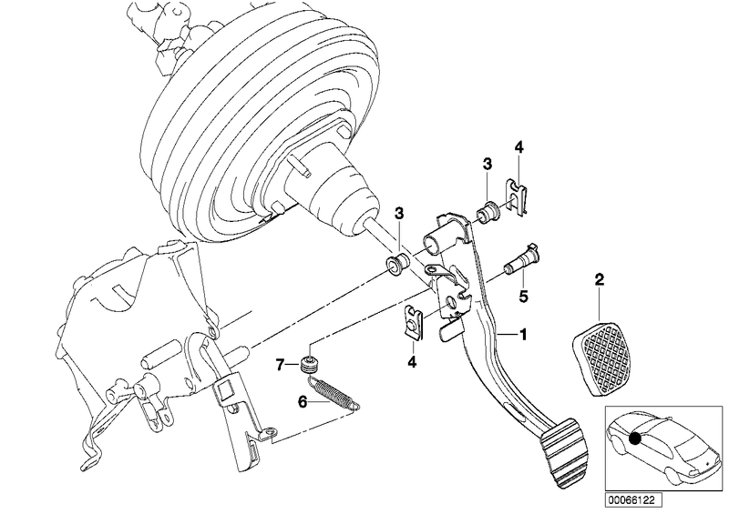 BMW Securing Pin with Groove