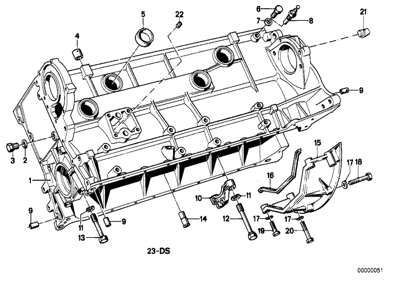 BMW Hex Bolt with Washer