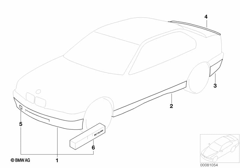 BMW Flap Towing Eye