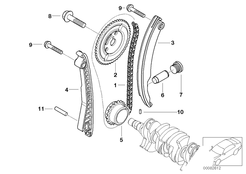 BMW Screw Plug with Gasket Ring