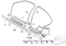 BMW Cover Moulding Sill Front Inside