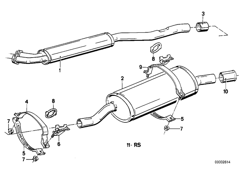 BMW Exhaust Clamp