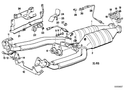 BMW Exhaust Bracket Holder