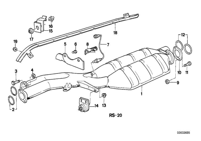 BMW Flange Exhaust