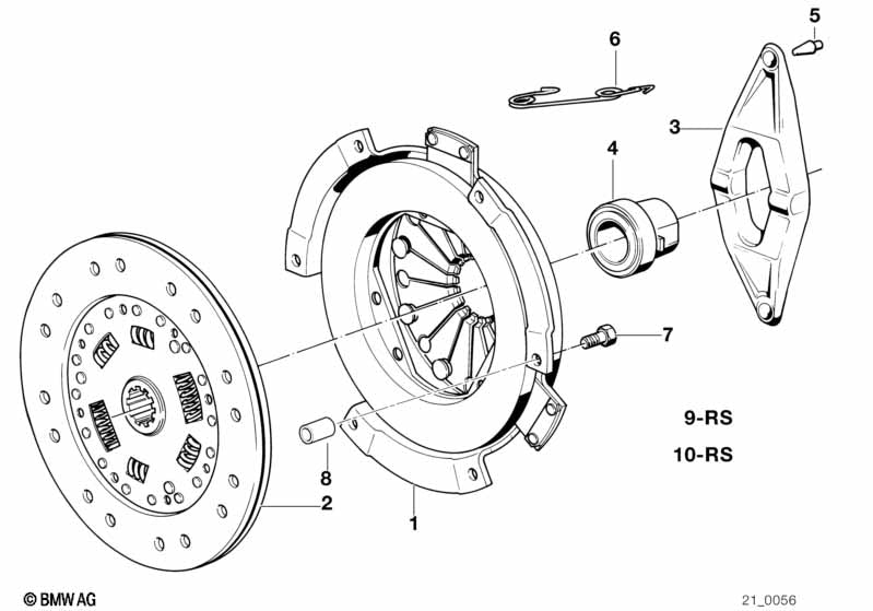 BMW Clutch Fork Pivot Pin