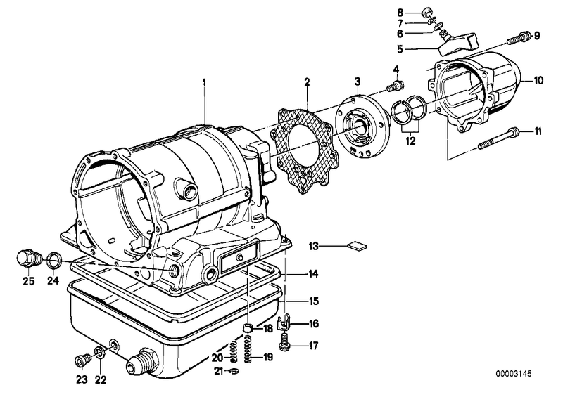 BMW Rectangring Transmission