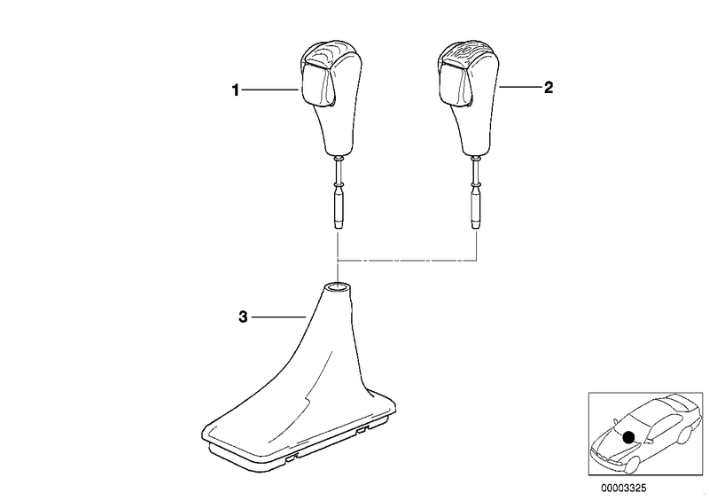 BMW Selector Lever Handle