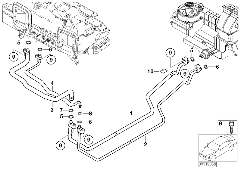 BMW Suction Pipe