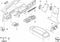 BMW Covering Defroster Nozzle Left