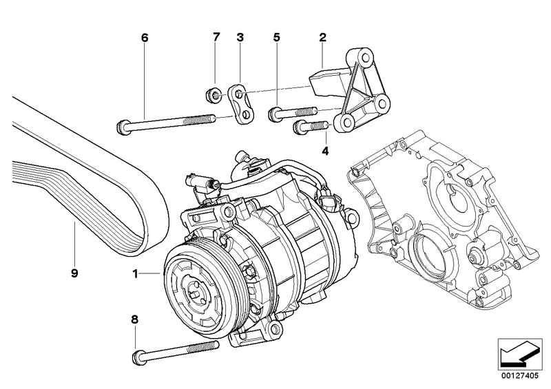 BMW Hex Bolt with Washer