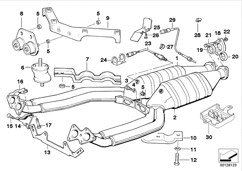 BMW Clamp Exhaust