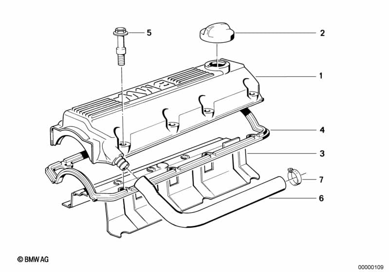 BMW Gasket Cylinder Head Valve Cover