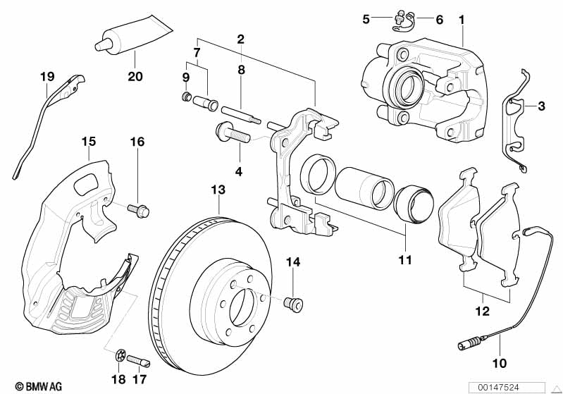 BMW Brake Pad Set