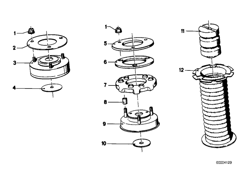 BMW Damper Ring Rear