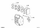 BMW Set Mounting Parts