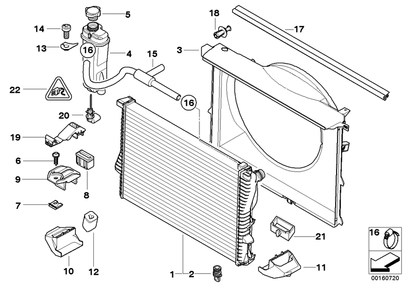 BMW Sensor Coolant Level