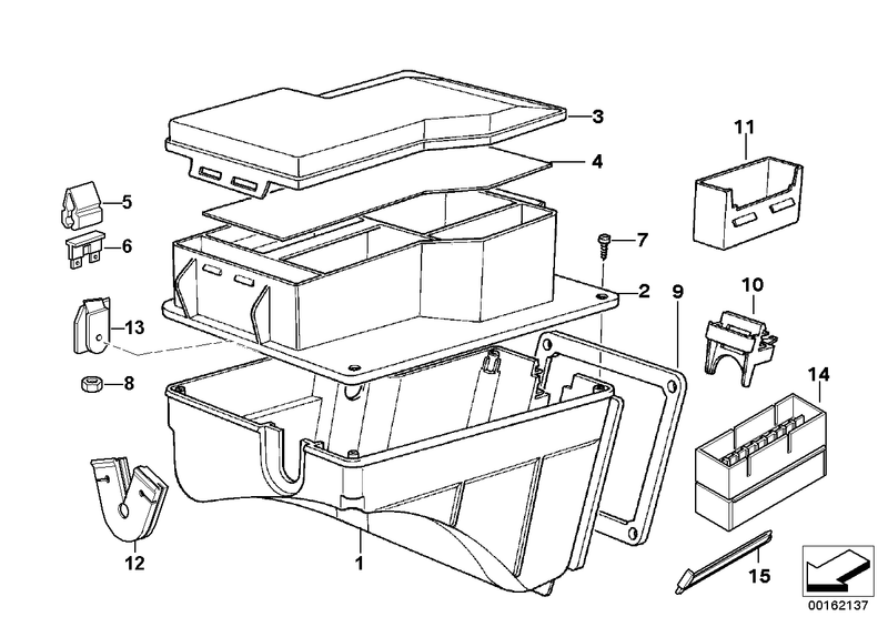 BMW Fuse Box Cover