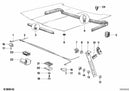 BMW Circlip Engine Bonnet Hood Torsion Spring
