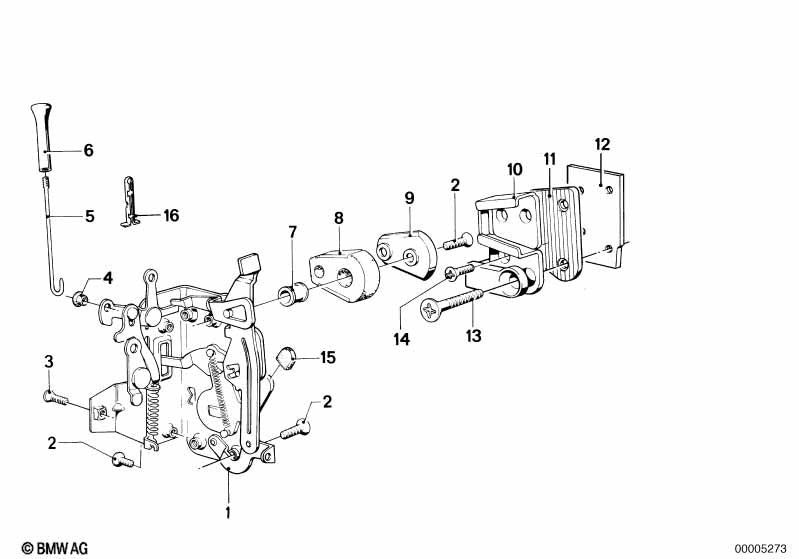 BMW Operating Rod