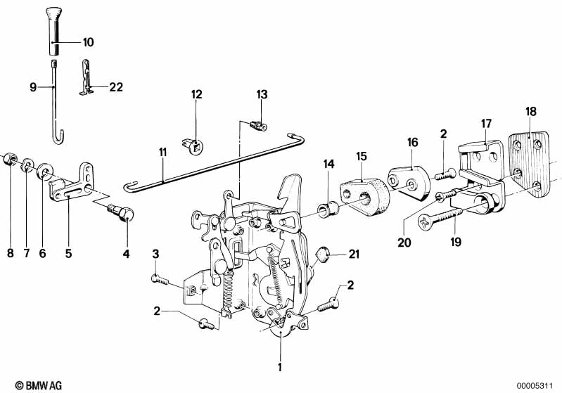 BMW Lever Right
