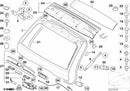 BMW Striker Boot Trunk Lid Top