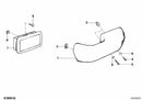 BMW Ashtray Rear