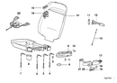 BMW Seat Adjustment Bowden Cable