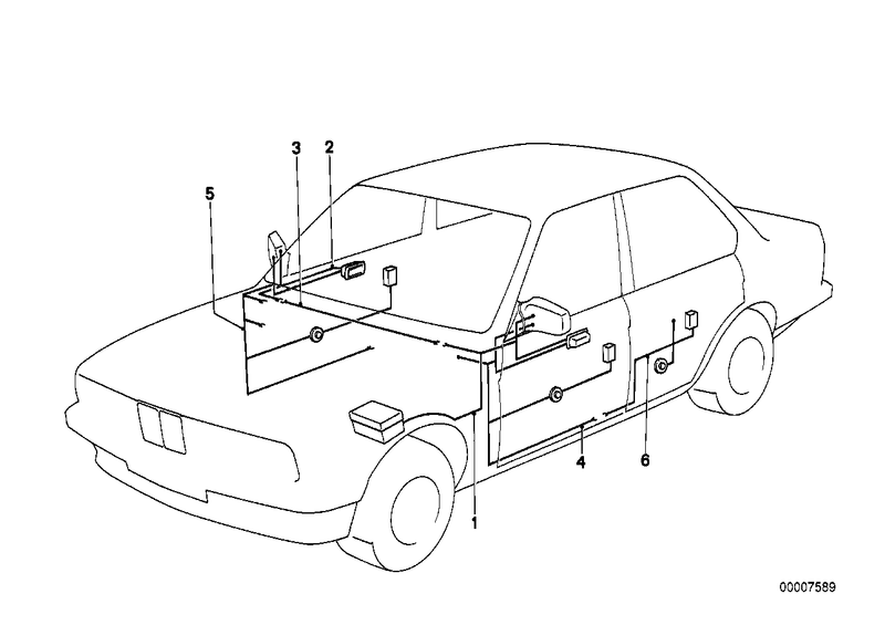 BMW Wiring Connection Additional Mirror