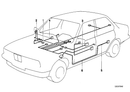 BMW Wiring Harness Door Rear