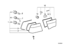 BMW Luggage Compartment Light Trunk Lid