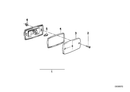 BMW Side Marker Light Rear